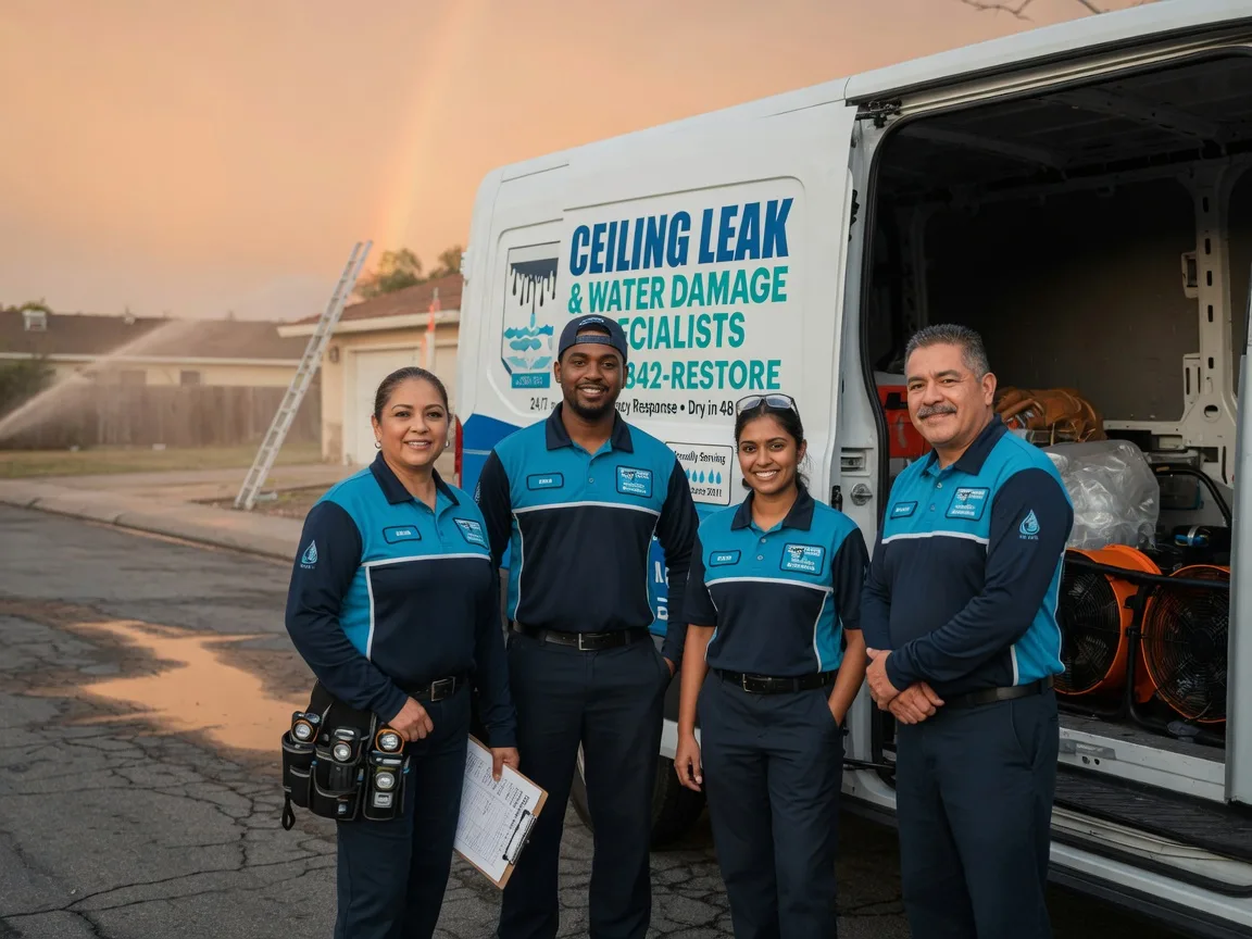 Ceiling Leak Cleanup company in Hume, CA